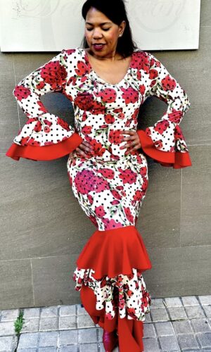 Vestido Flamenca Rose