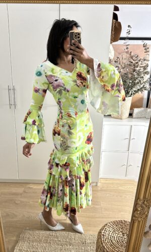 Vestido Flamenca Nature