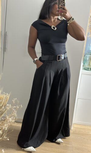 Pantalón Marin Negro