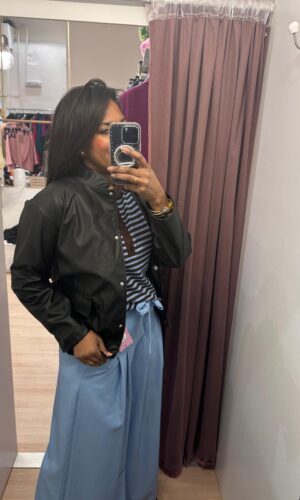 Chaqueta cuero black