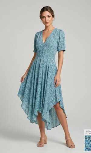 Vestido Luna azul