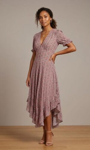 Vestido Luna rosa