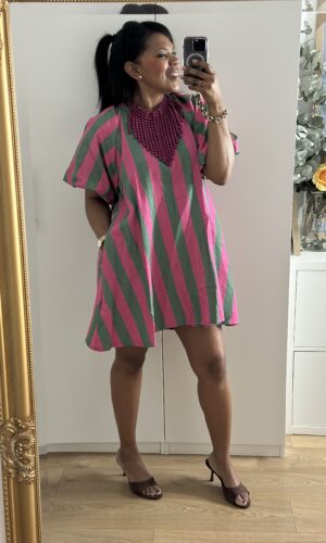 Vestido Claudielle rosa