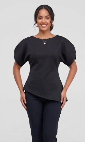 Camiseta Rebeca negra