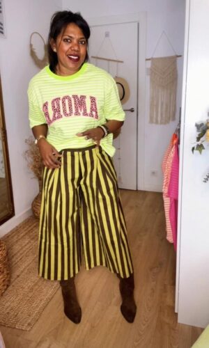 Camiseta Amore amarilla