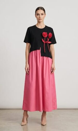 Vestido Camille rosa