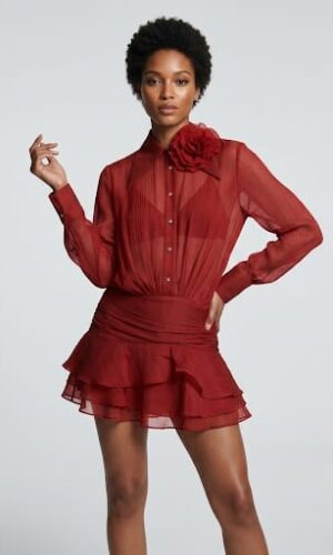 Vestido Fabiola rojo