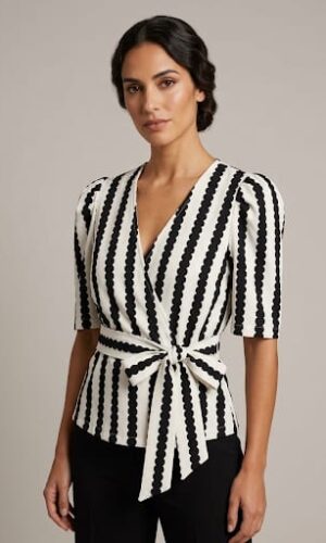 Chaqueta Alba negra/blanca