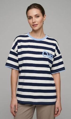 Camiseta Adele azul