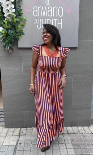 Vestido Laia naranja