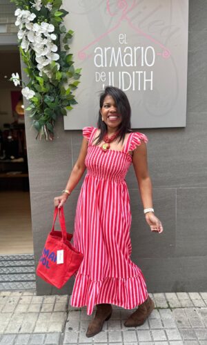 Vestido Laia rojo